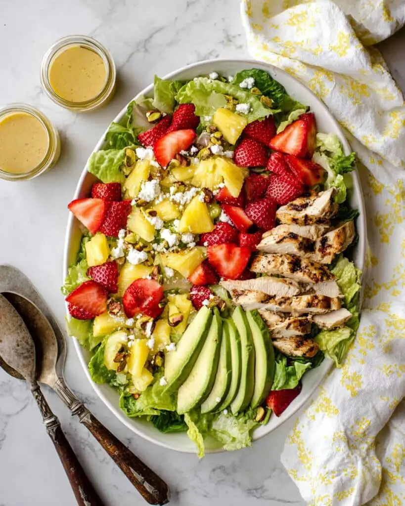 Strawberry Chicken Salad with Poppy Seed Dressing Recipe