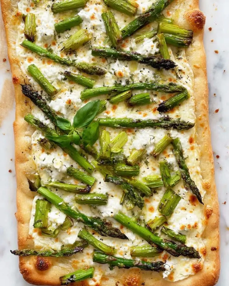 Asparagus Pizza Recipe