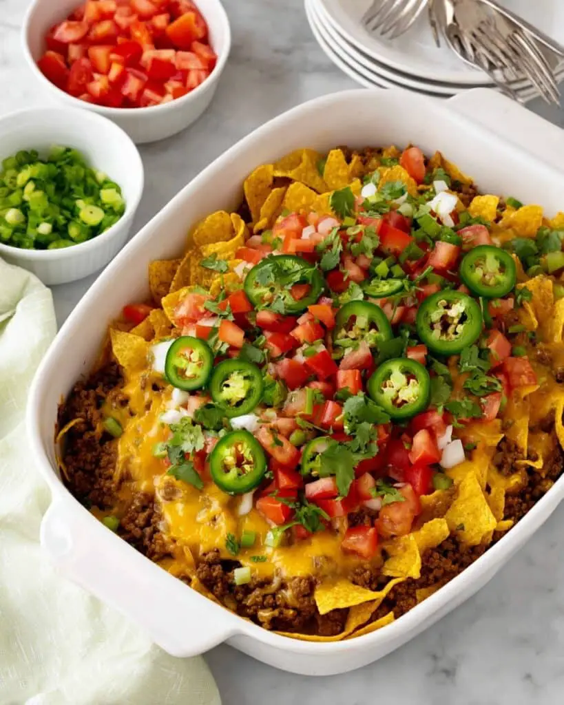 Walking Taco Casserole Recipe