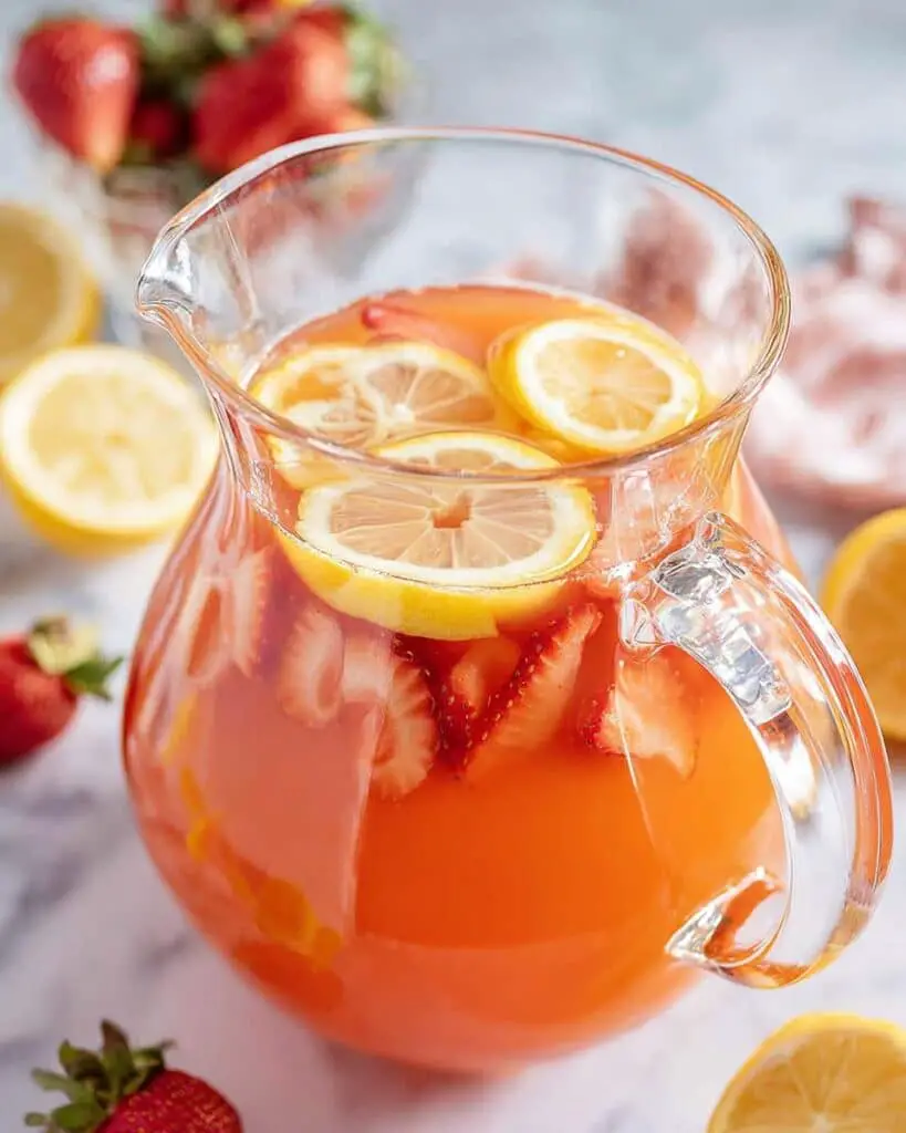 Fresh Strawberry Lemonade Recipe