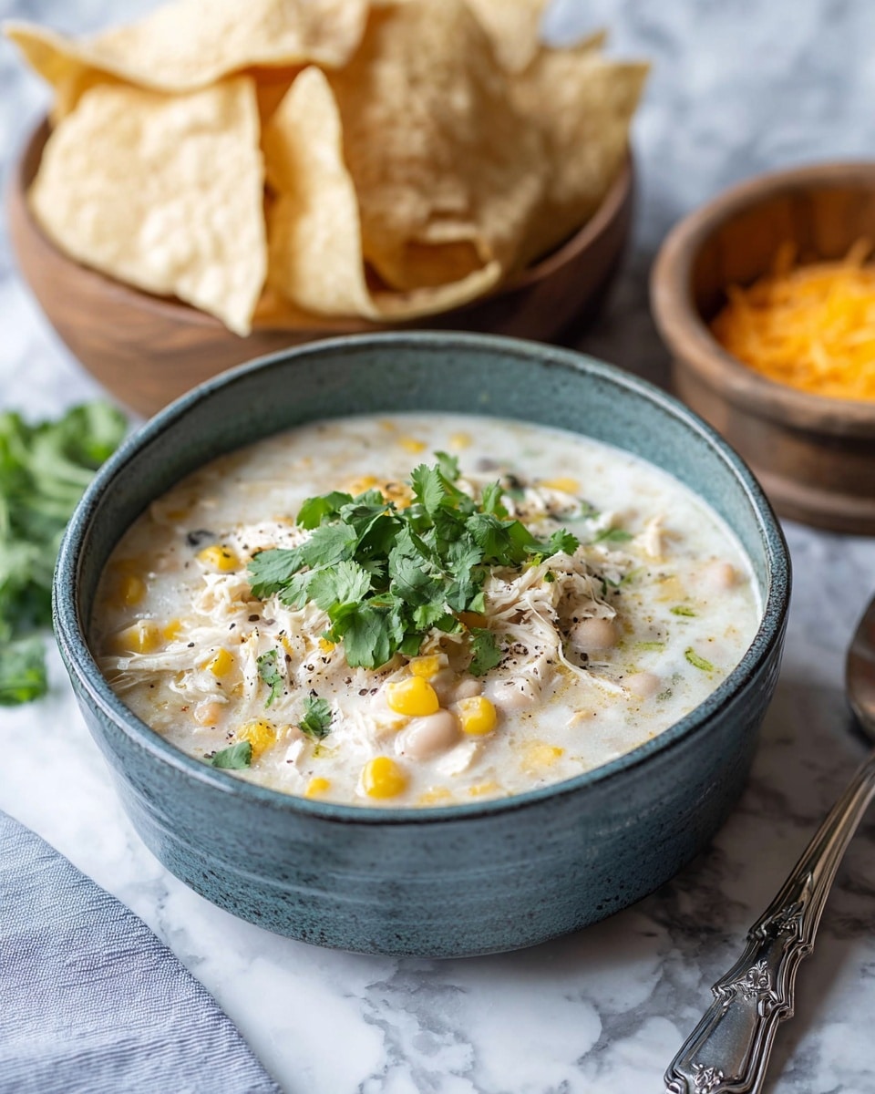 Slow Cooker White Chicken Chili Recipe