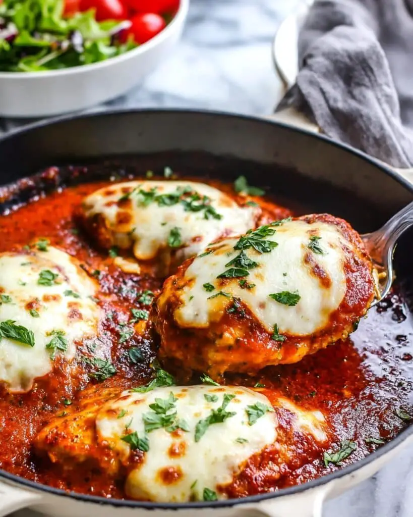 Mozzarella Chicken Skillet Recipe
