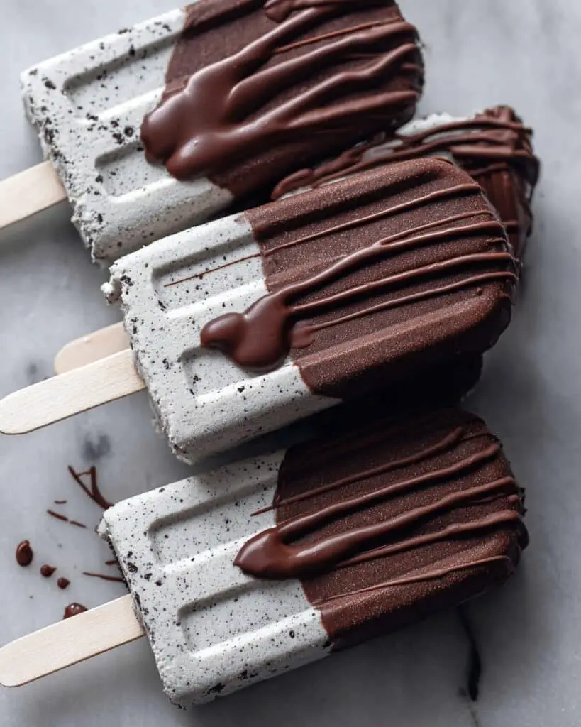 Cookies and Cream Pudding Pops Recipe