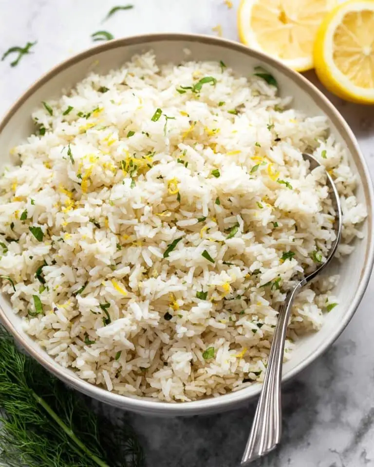 Lemon Dill Rice Recipe