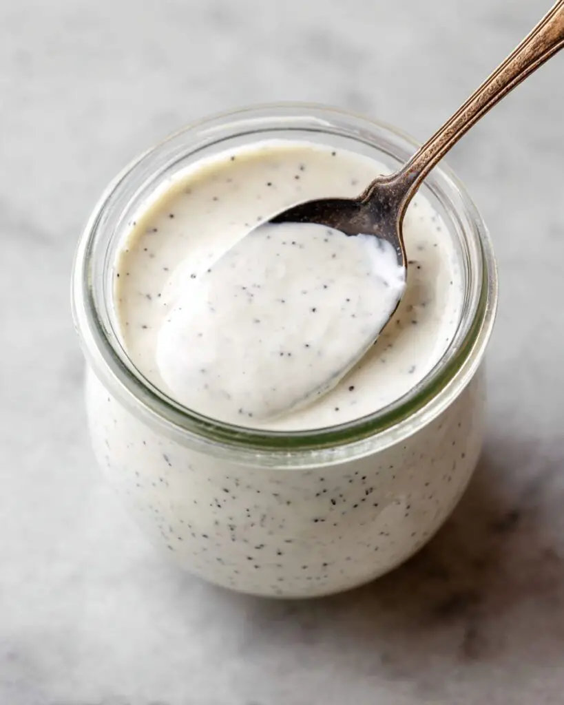 Creamy Poppy Seed Dressing Recipe