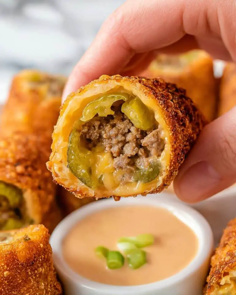 Big Mac Egg Rolls Recipe