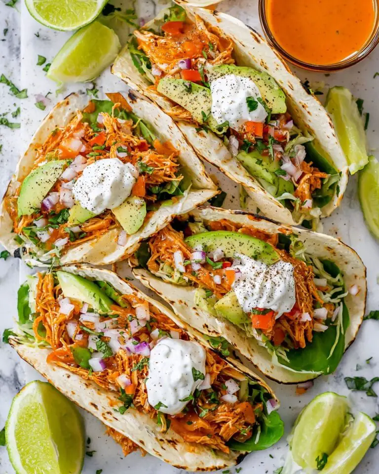 Shredded Chicken Tacos Recipe