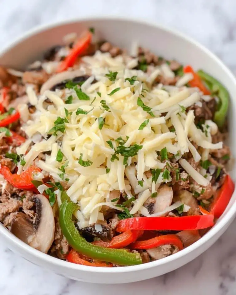 Keto Philly Cheesesteak Protein Bowls Recipe