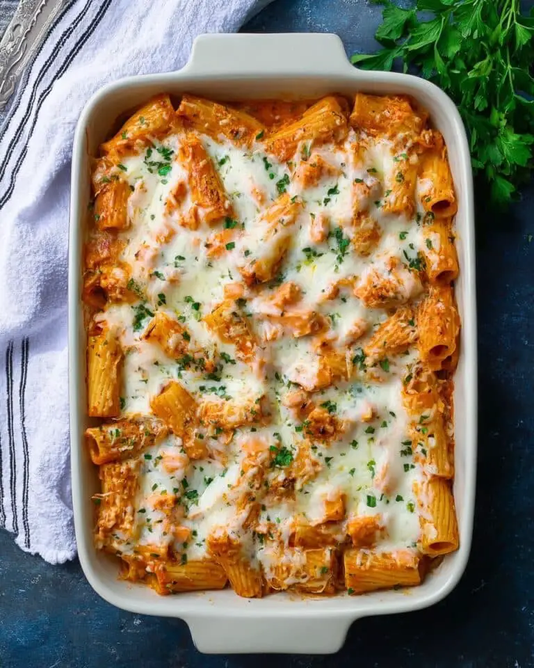 Creamy Chicken Pasta Bake Recipe