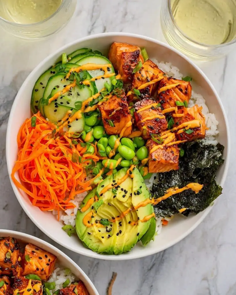 Spicy Salmon Bowl Recipe