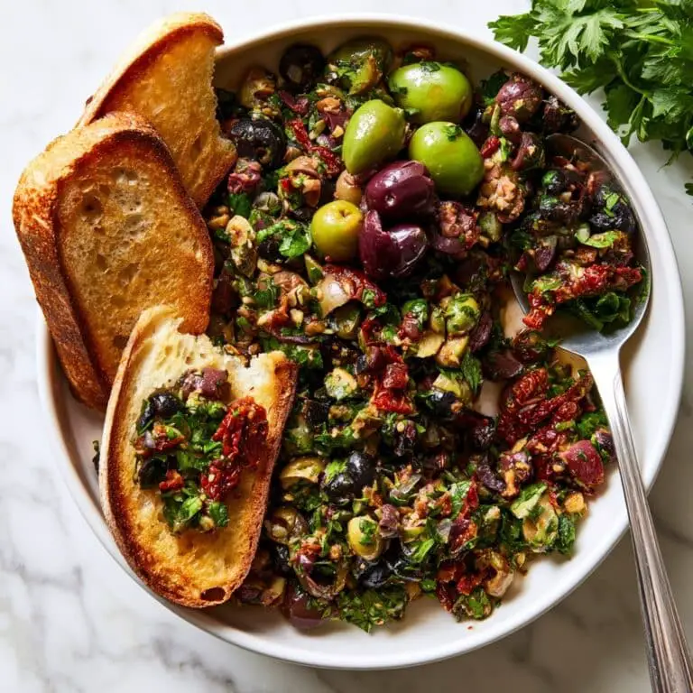 10-Minute Olive Tapenade Recipe
