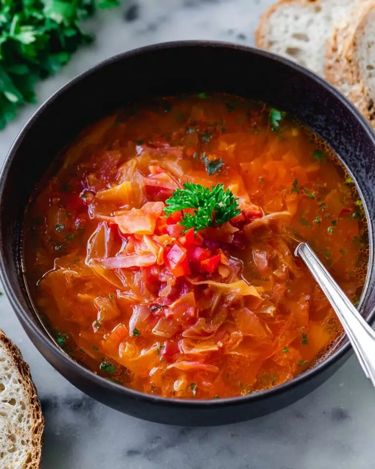 Creamy Vegetarian Borscht Recipe (Beet Soup) Recipe