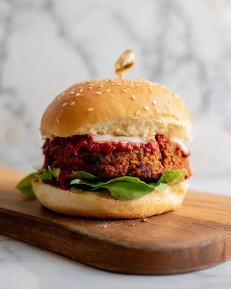 Easy Lentil Burgers Recipe