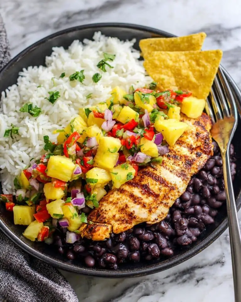 Southwest Pineapple Salsa Chicken Recipe