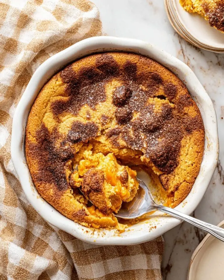 Pumpkin Cobbler with Snickerdoodle Topping Recipe