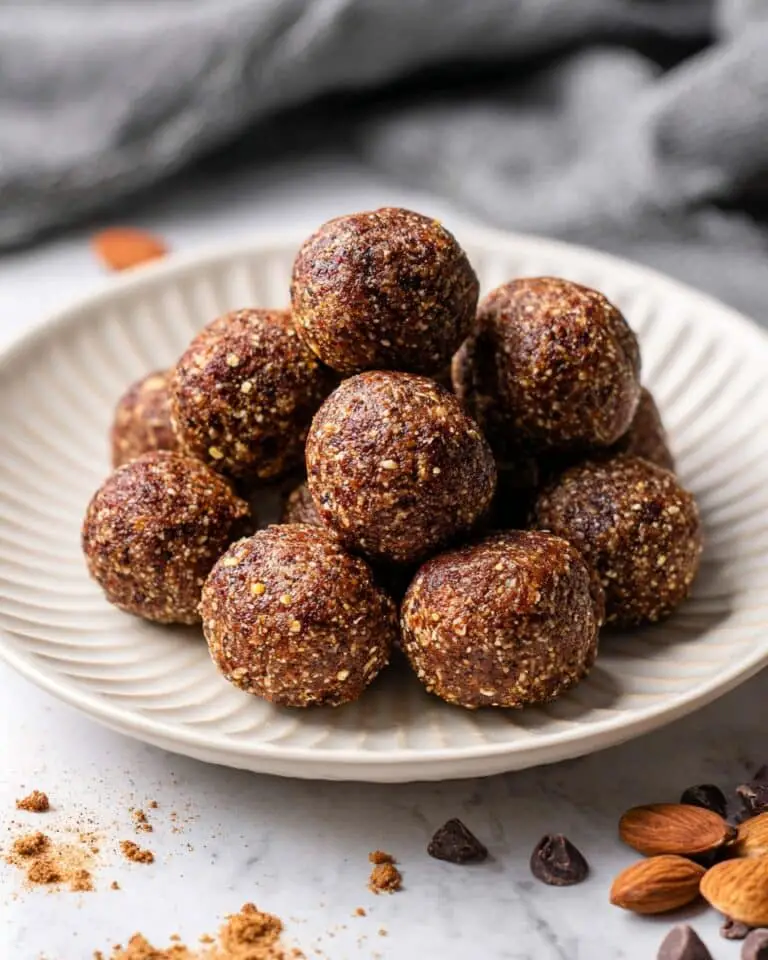 Chocolate-Dates Energy Balls Recipe