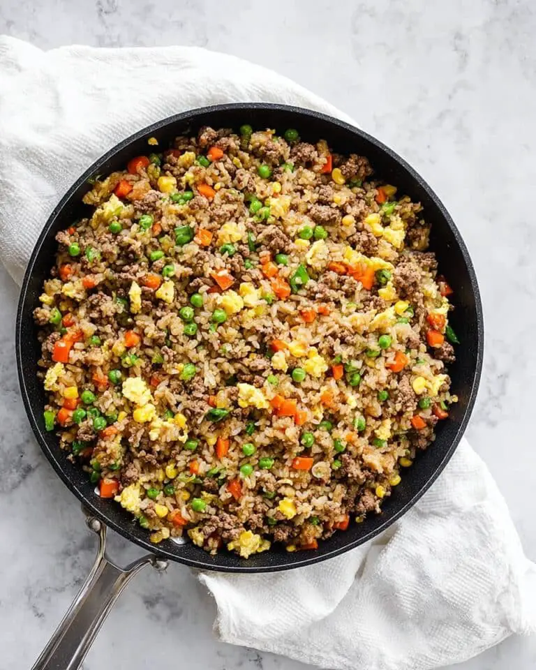 Ground Beef Fried Rice Recipe