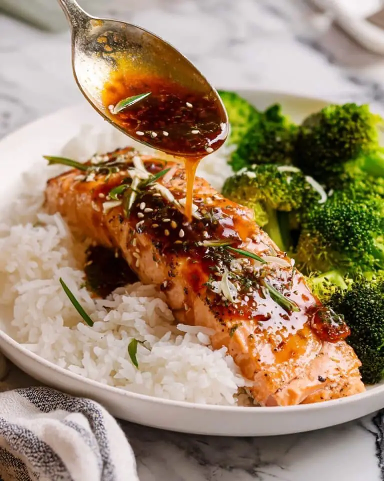 Hot Honey Glazed Salmon Recipe
