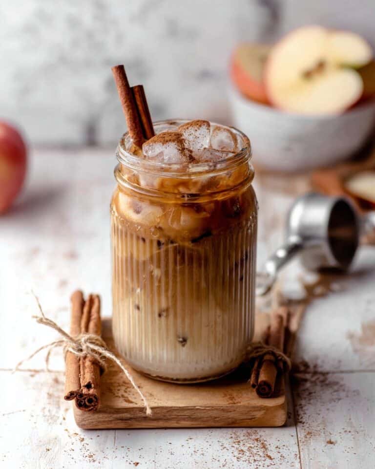 Iced Apple Crisp Oatmilk Macchiato Recipe