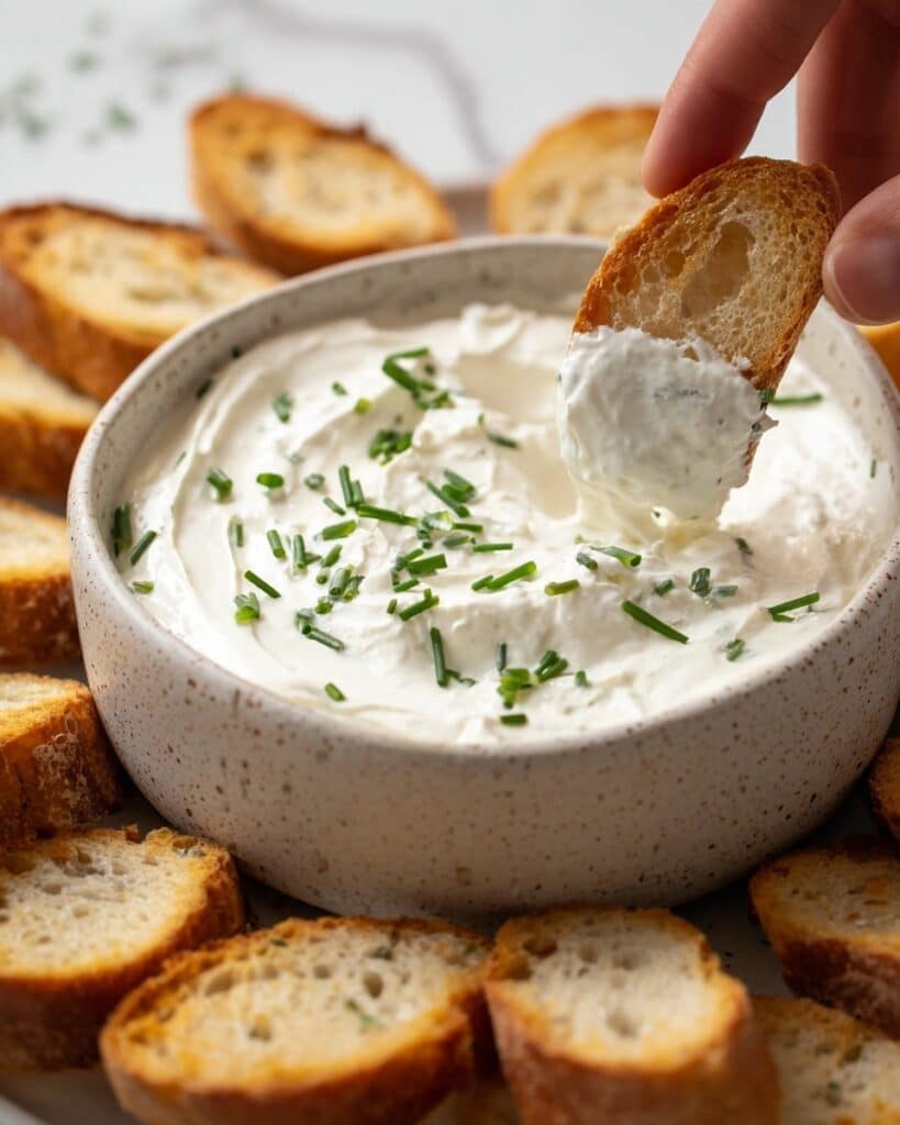 3-Ingredient Boursin Dip Recipe