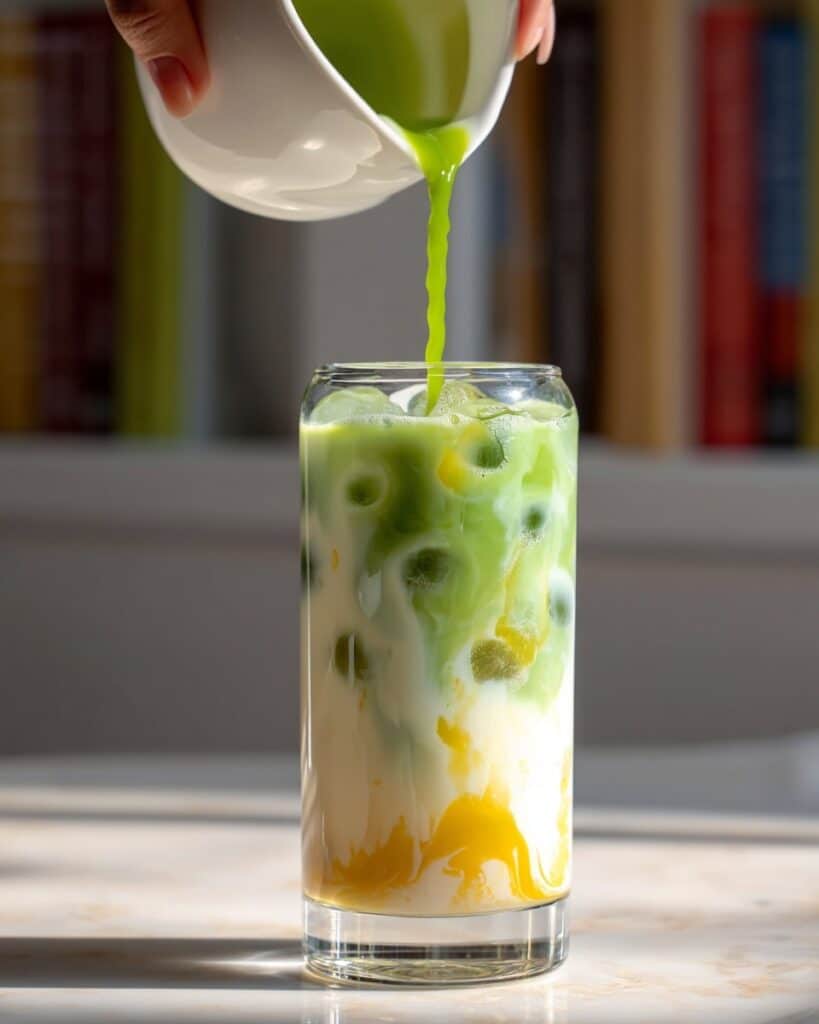 Best Mango Matcha Latte (10 Minutes) Recipe