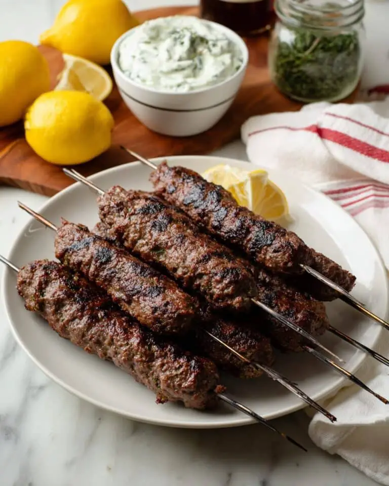 Grilled Kofta Kebabs Recipe
