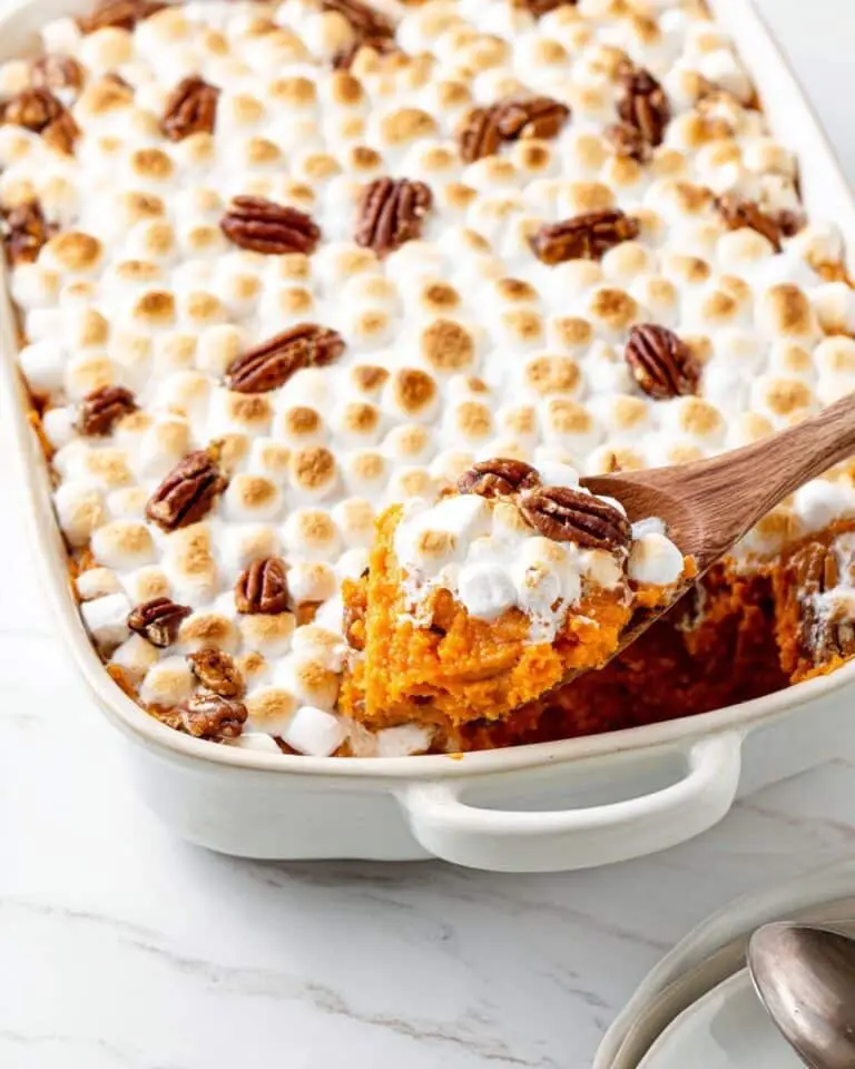 Sweet Potato Casserole with Marshmallows Recipe