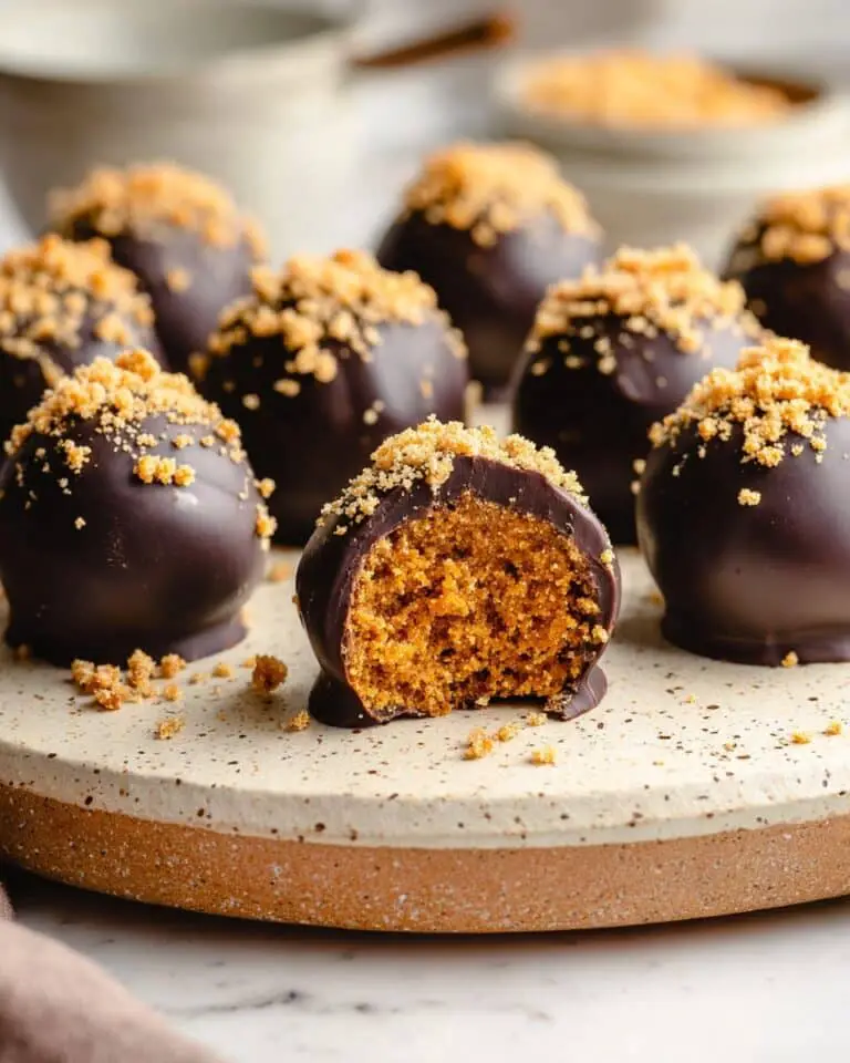 No-Bake Pumpkin Truffles Recipe