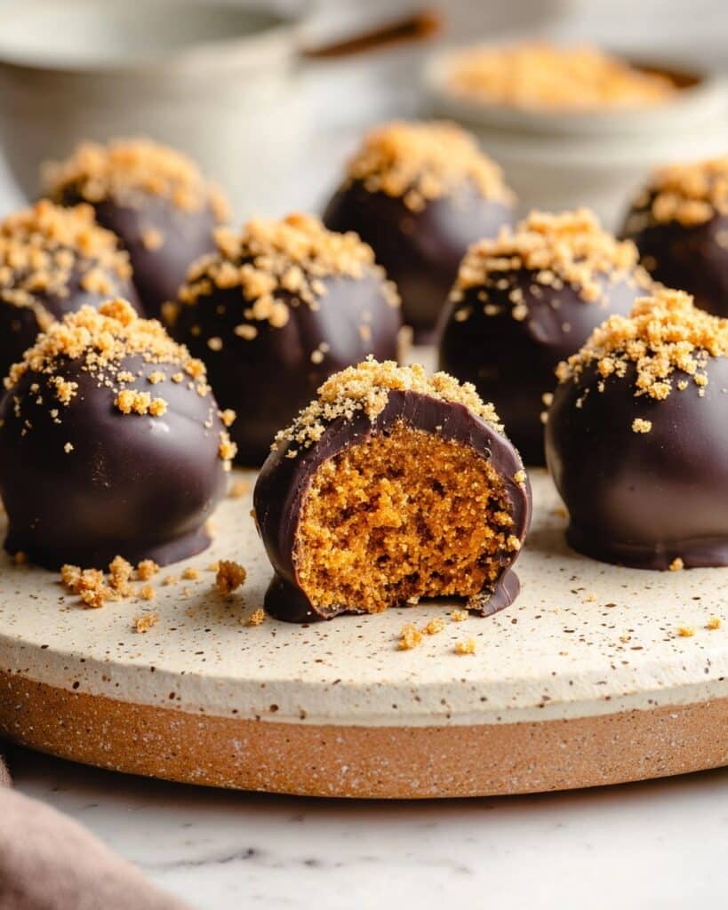 No-Bake Pumpkin Truffles Recipe