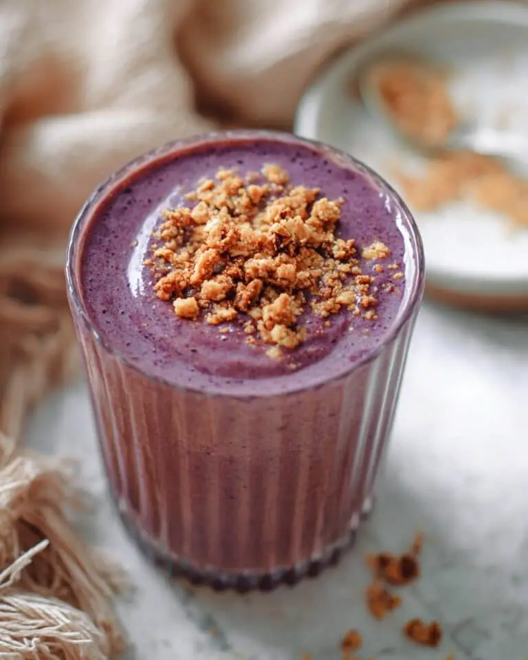 Creamy Cherry Pie Smoothie (No Banana!) Recipe