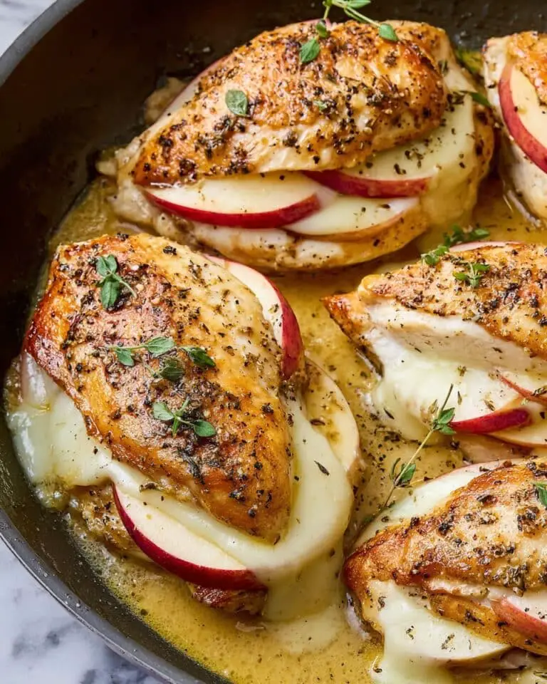 Apple and Brie-Stuffed Chicken Breast Recipe