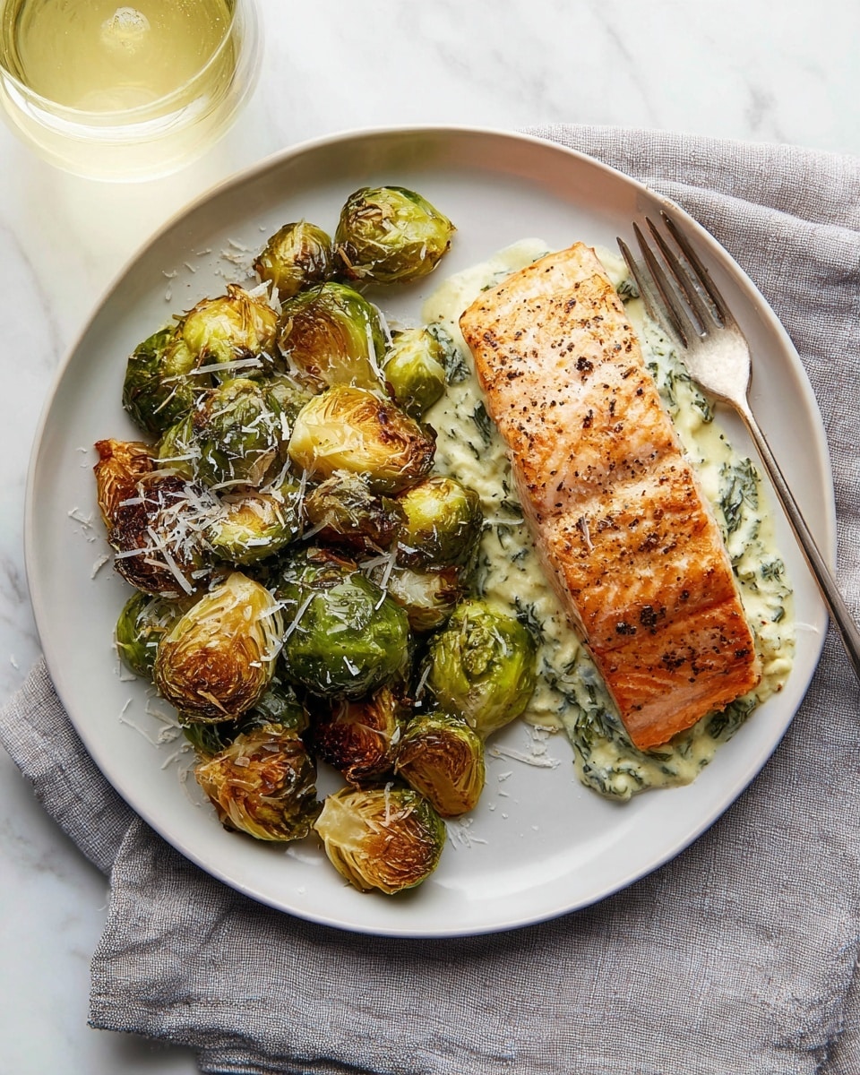 Spinach Stuffed Salmon Recipe