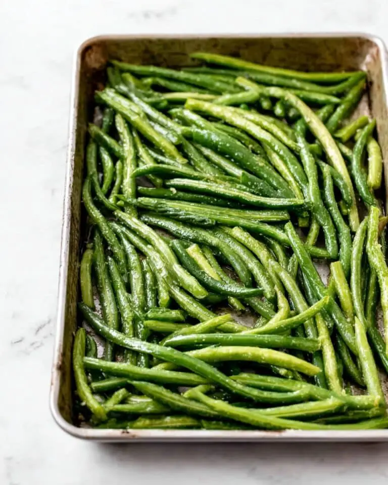 Roasted Green Beans Recipe