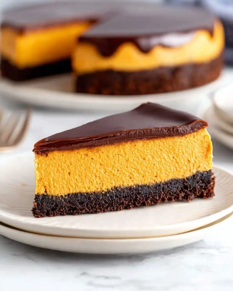 Pumpkin Chocolate Cheesecake Recipe