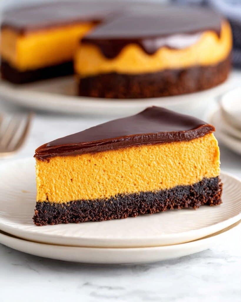 Pumpkin Chocolate Cheesecake Recipe