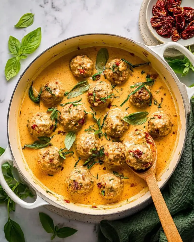 Marry Me Chicken Meatballs Recipe