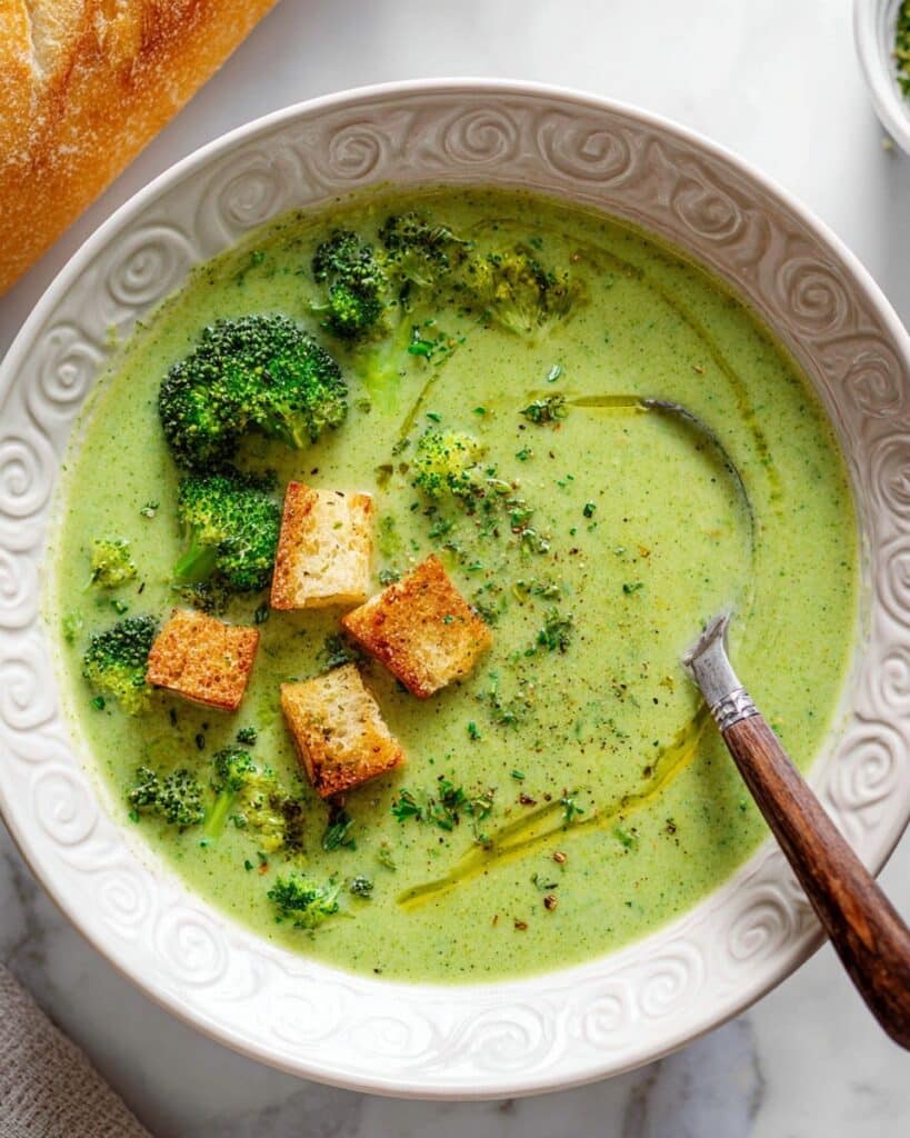 Cream of Broccoli Soup Recipe