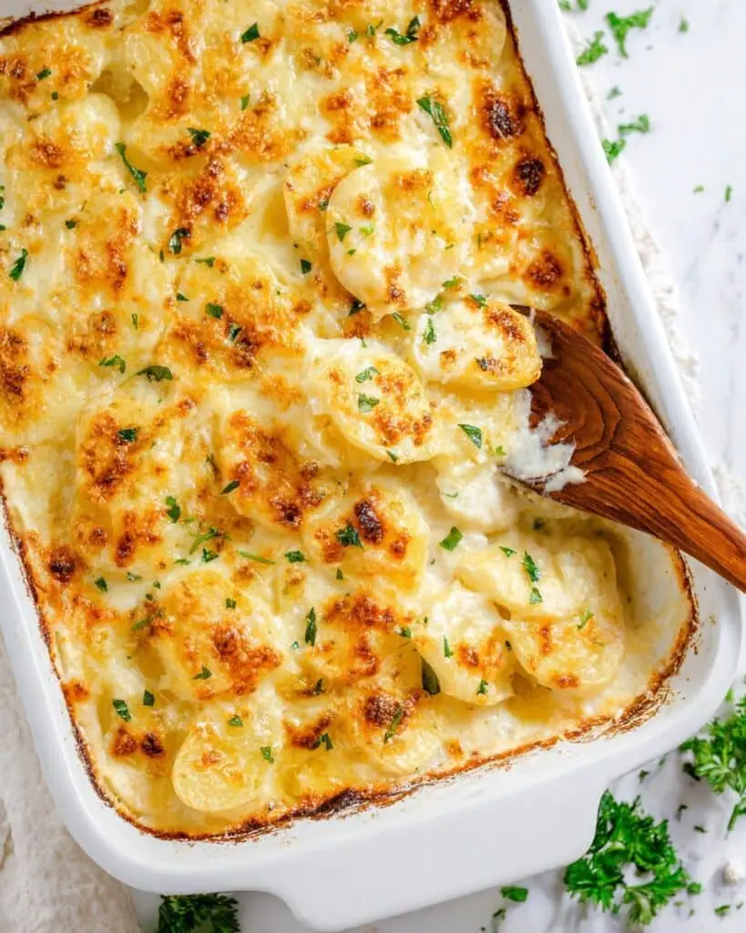 Baked Gnocchi Alfredo Recipe