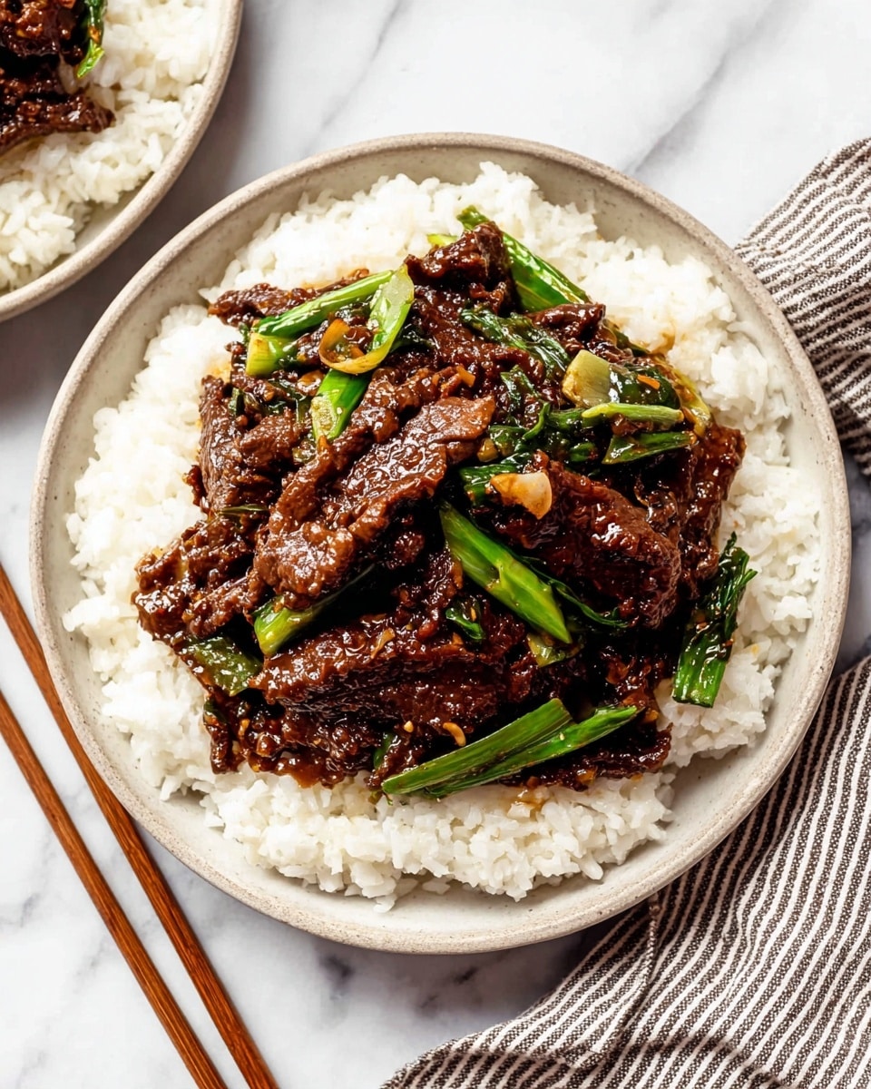 Homemade Mongolian Beef Recipe