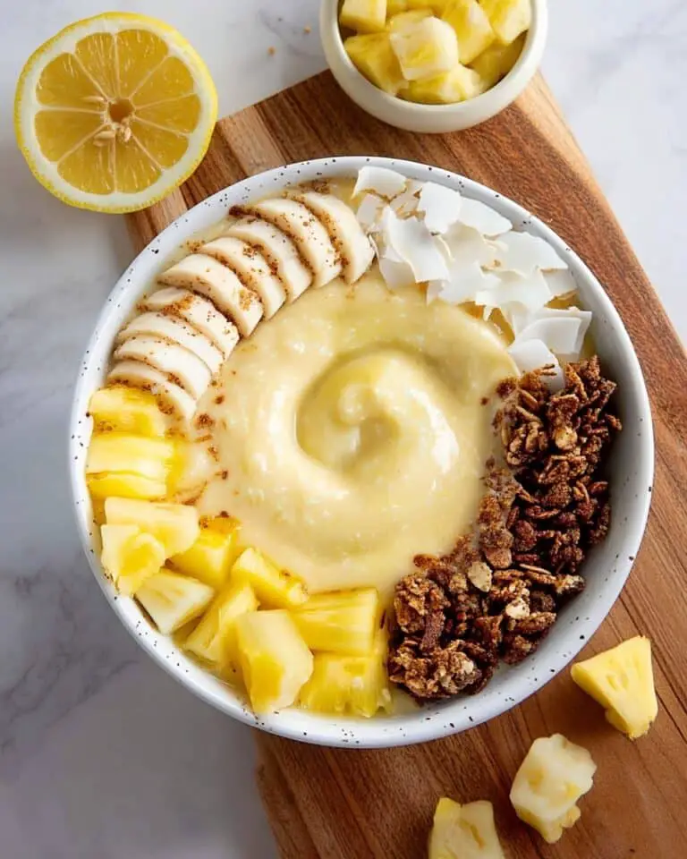 Piña Colada Smoothie Bowl Recipe