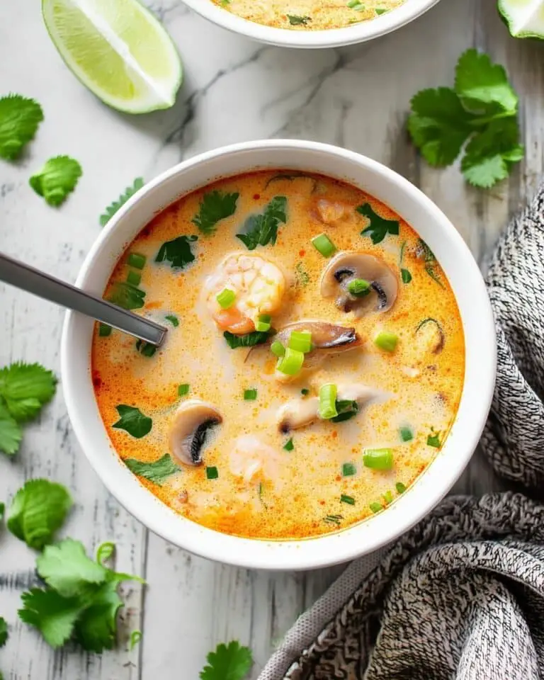 Thai Shrimp Coconut Curry Soup Recipe