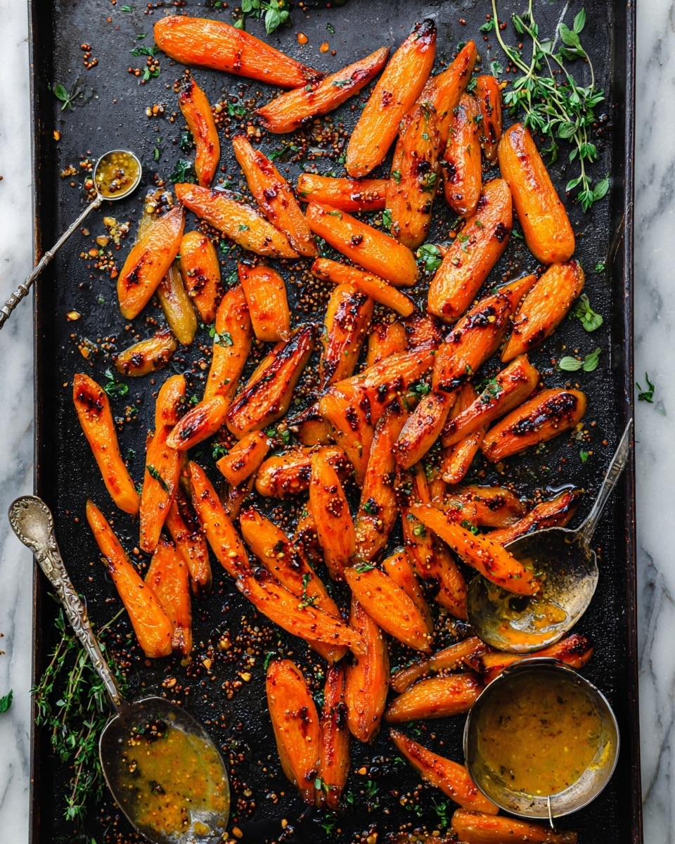 A clear glass bowl filled with bright orange carrot slices, cut diagonally into medium-thick pieces. In the center of the bowl, there are small piles of minced garlic, green dried herbs, and ground black pepper sprinkled evenly over the carrots. The bowl is placed on a white marbled surface, with some green herbs slightly visible in the background. A woman's hand is gently touching the edge of the bowl, adding a human element to the scene. photo taken with an iphone --ar 4:5 --v 7