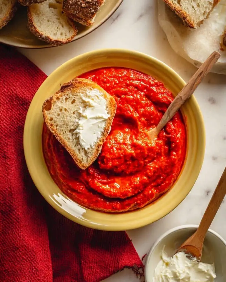 Ajvar (Roasted Red Pepper Dip) Recipe