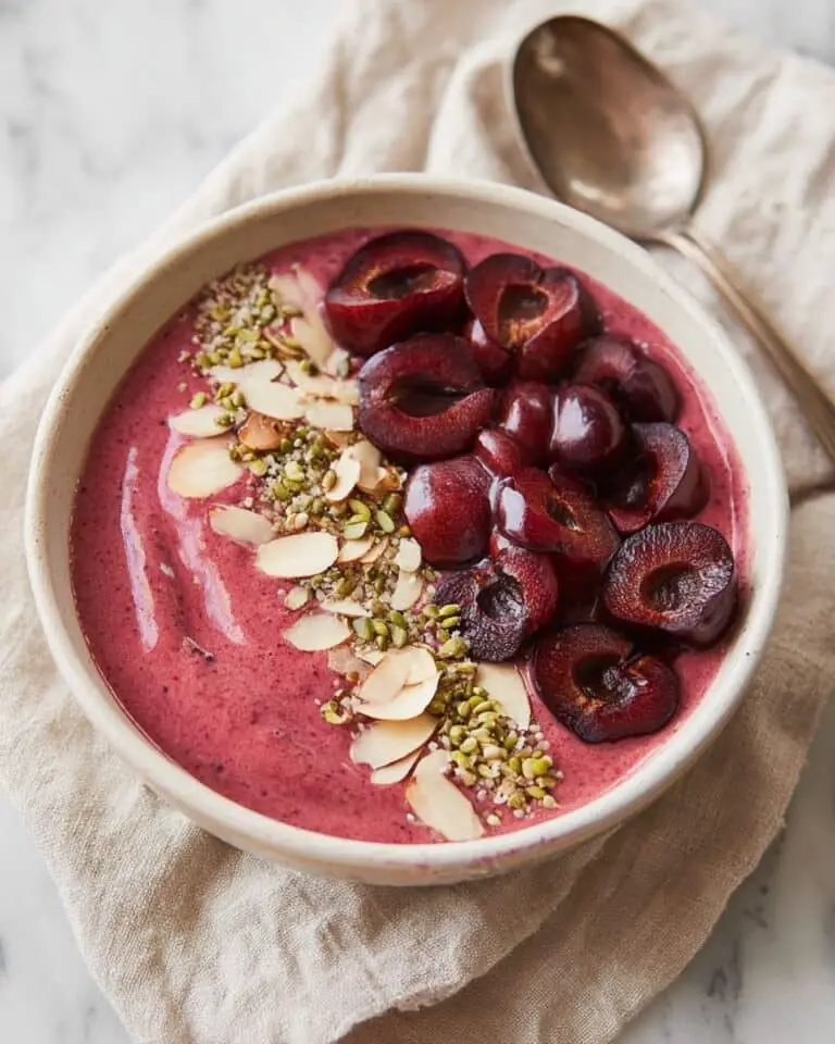 Cherry Smoothie Bowl Recipe