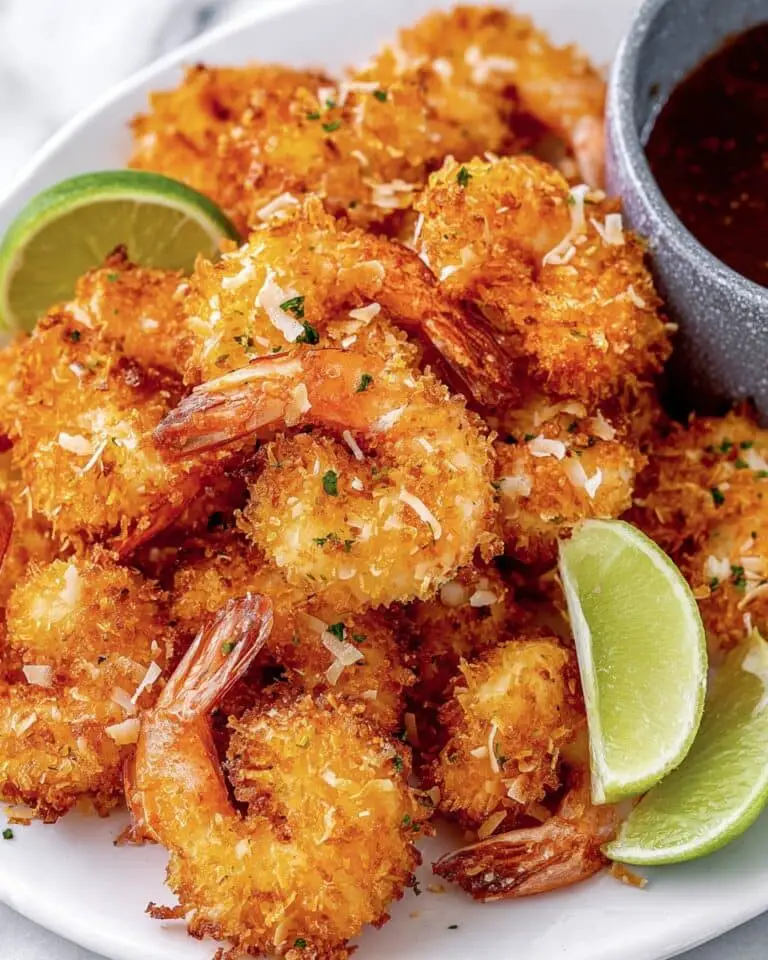 Homemade Coconut Shrimp with Mango Dipping Sauce Recipe