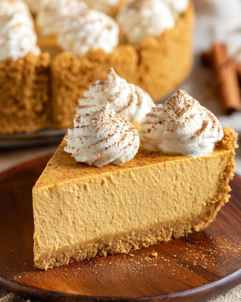 No Bake Pumpkin Cheesecake Recipe