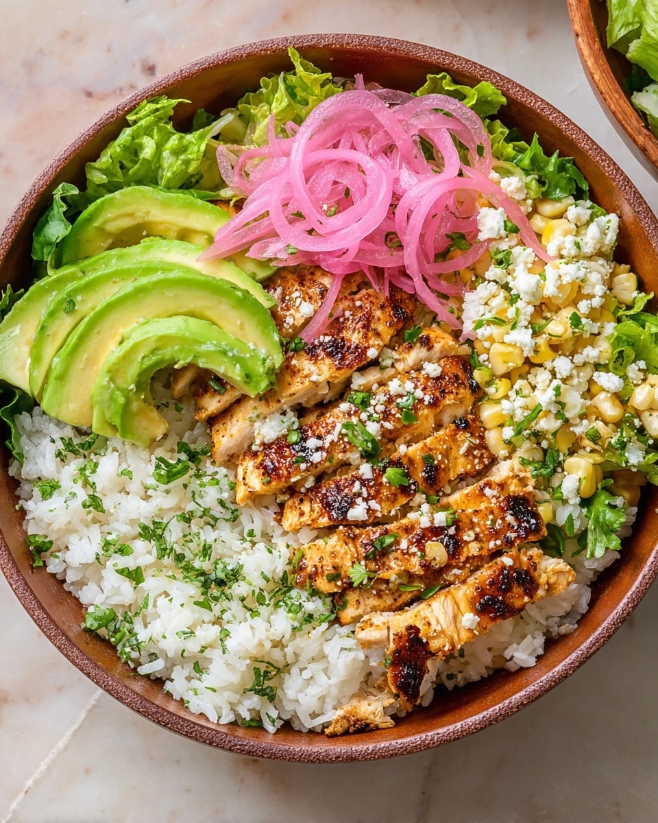 Street Corn Chicken Rice Bowls Recipe