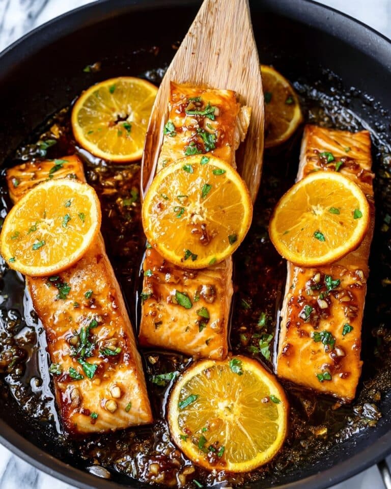 Homemade Orange Glazed Salmon Recipe