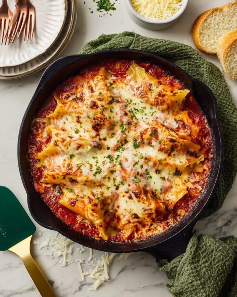Easy Cheese Manicotti Recipe