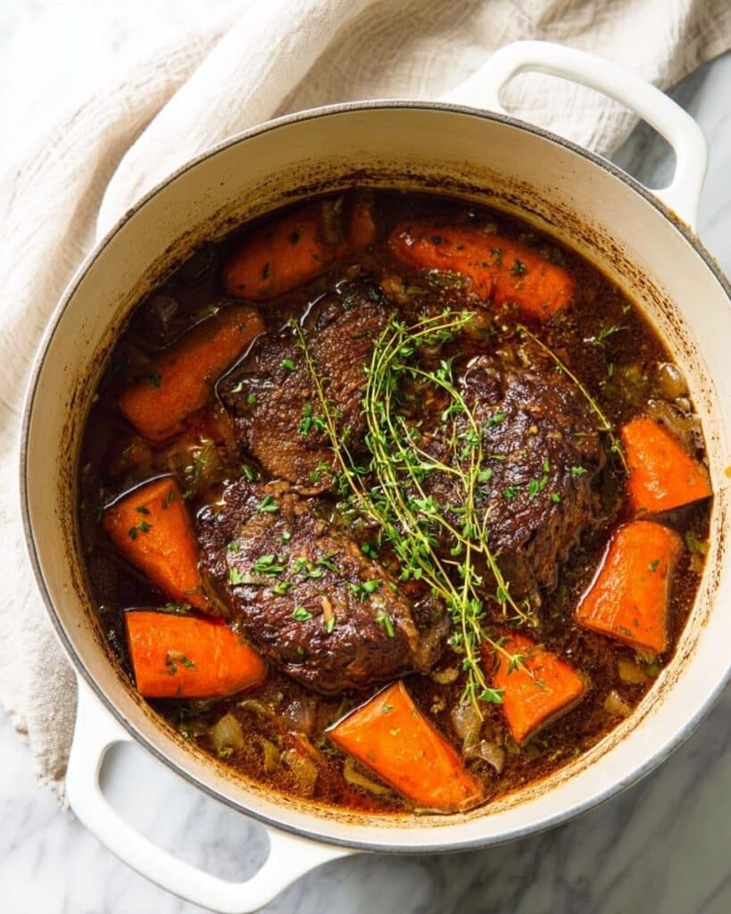 Stovetop Pot Roast Recipe